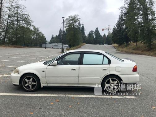 00年honda Civic 代步车电话 778 317 0921 人在温哥华网vanpeople Com